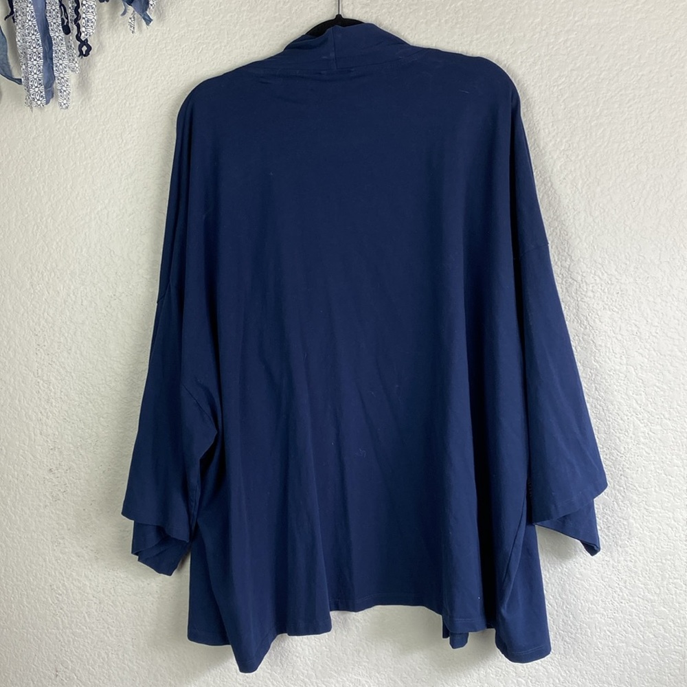 Storq navy blue robe top - Picture 5 of 5